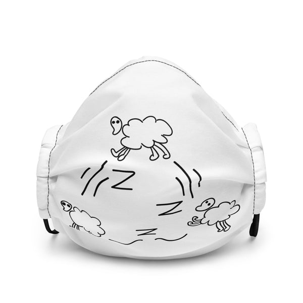 Sleepin' Counting Sheep Face Mask