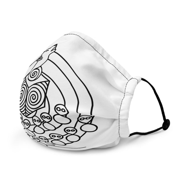 Sleepin' Sheep in Wolves Clothing Face Mask