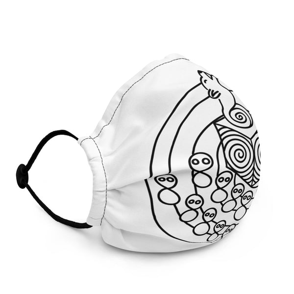 Sleepin' Sheep in Wolves Clothing Face Mask
