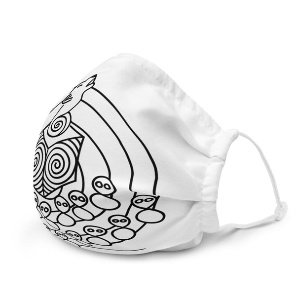 Sleepin' Sheep in Wolves Clothing Face Mask
