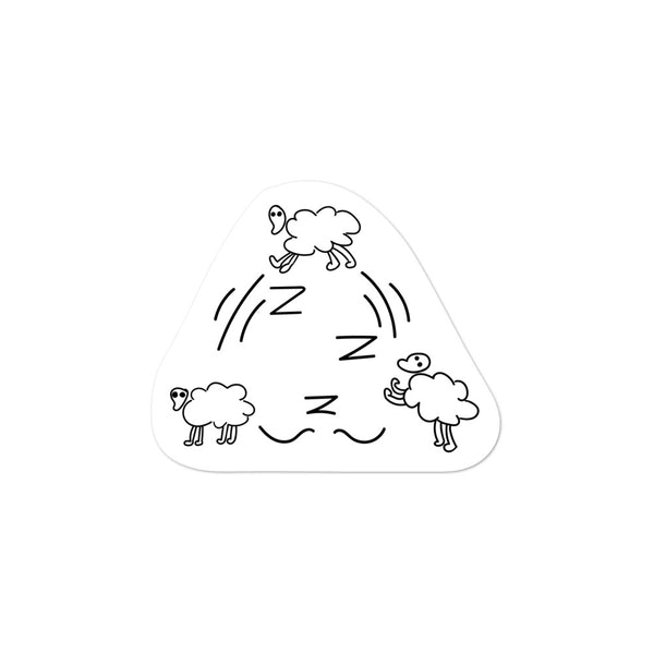 Counting Sheep Sticker