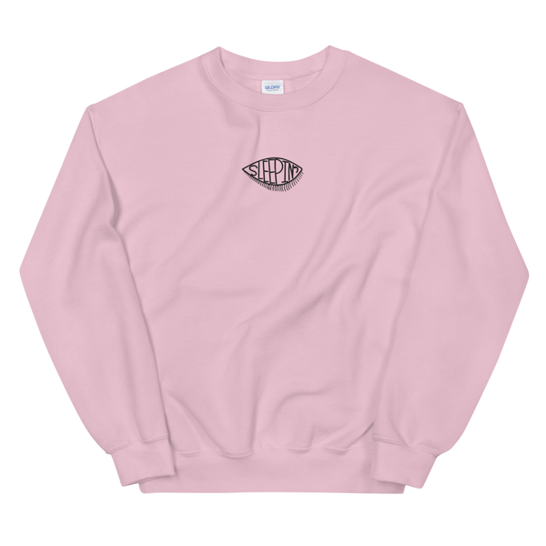 Sleepin' Eye (Embroidered) Unisex Sweatshirt