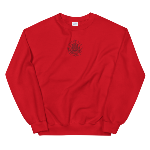 Sleepin' Sheep in Wolves Clothing (Embroidered) Unisex Sweatshirt