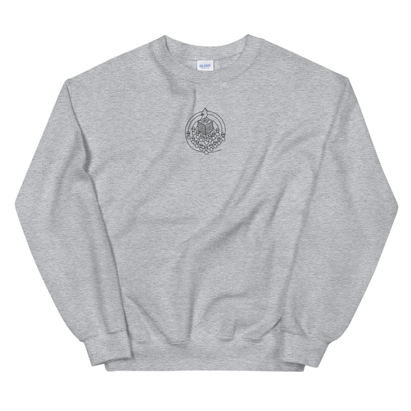 Sleepin' Sheep in Wolves Clothing (Embroidered) Unisex Sweatshirt