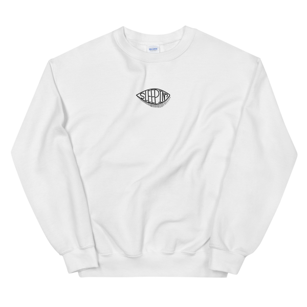 Sleepin' Eye (Embroidered) Unisex Sweatshirt