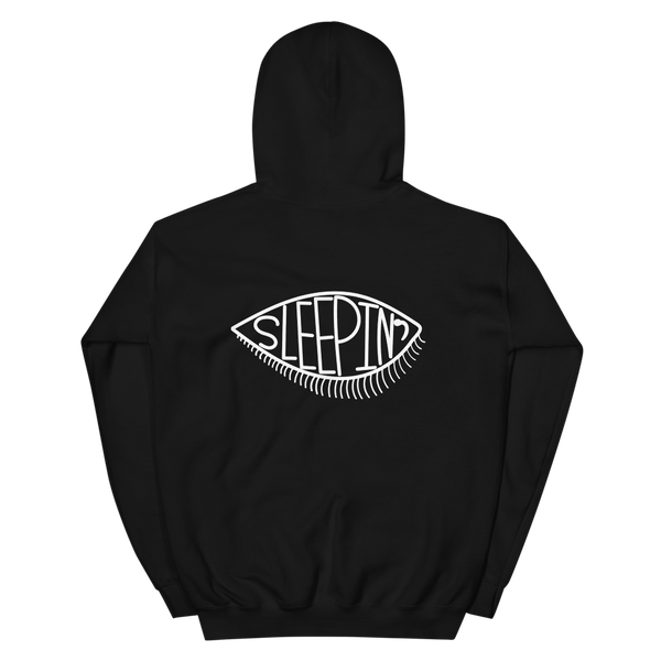 Sleepin' Counting Sheep (White) Unisex Hoodie