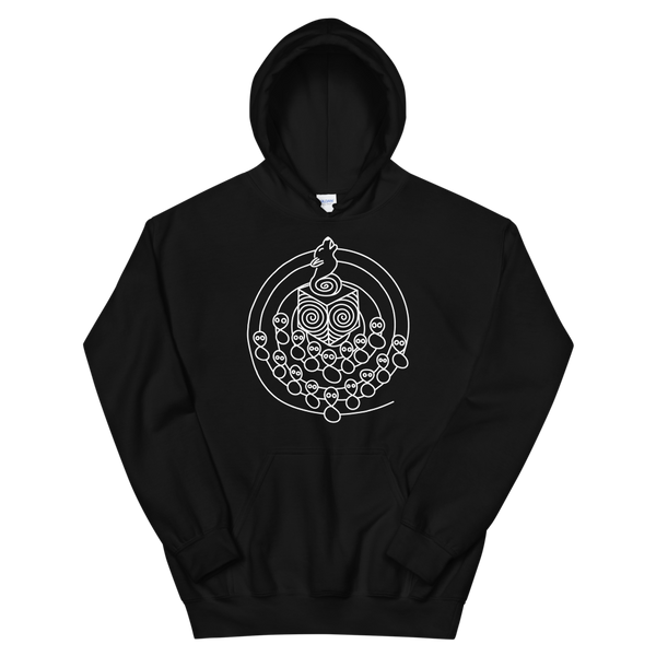 Sleepin' Sheep in Wolves Clothing (White) Unisex Hoodie