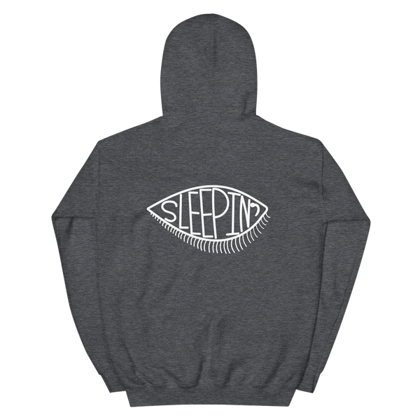 Sleepin' Counting Sheep (White) Unisex Hoodie