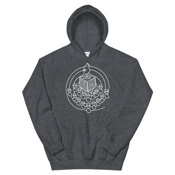 Sleepin' Sheep in Wolves Clothing (White) Unisex Hoodie