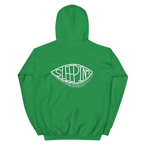 Sleepin' Counting Sheep (White) Unisex Hoodie