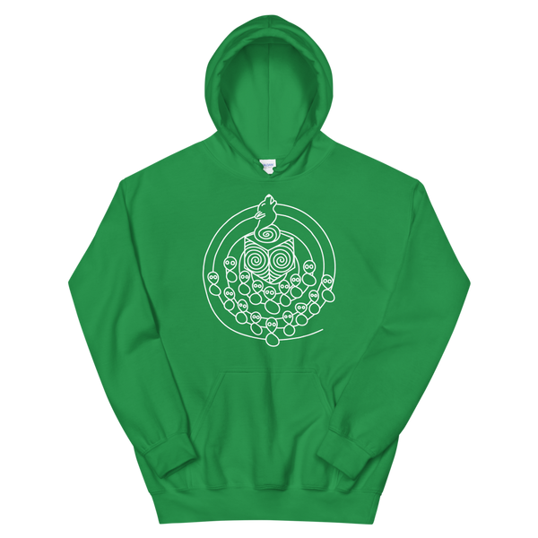 Sleepin' Sheep in Wolves Clothing (White) Unisex Hoodie