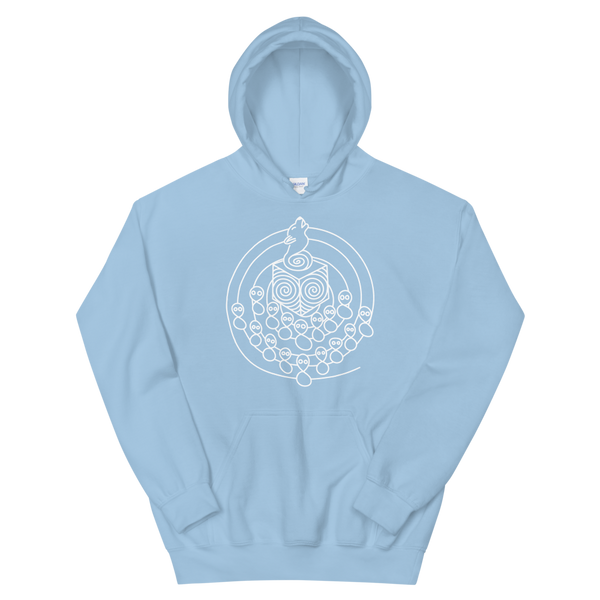 Sleepin' Sheep in Wolves Clothing (White) Unisex Hoodie