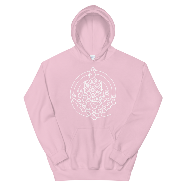 Sleepin' Sheep in Wolves Clothing (White) Unisex Hoodie