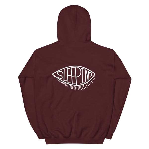 Sleepin' Sheep in Wolves Clothing (White) Unisex Hoodie