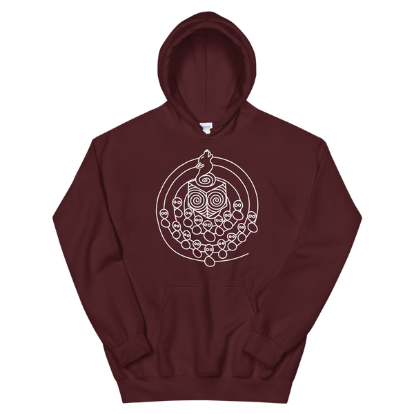 Sleepin' Sheep in Wolves Clothing (White) Unisex Hoodie
