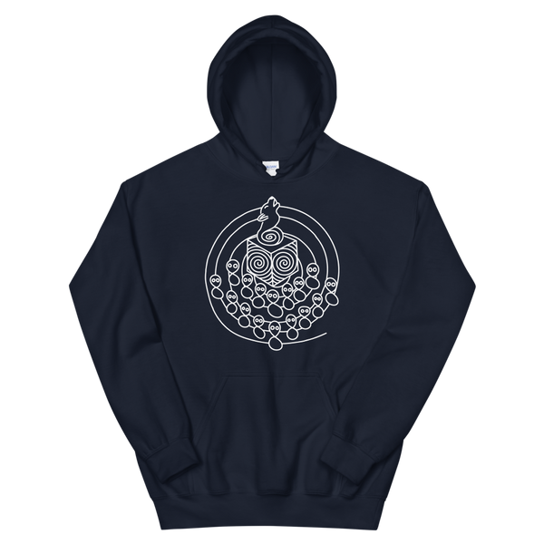 Sleepin' Sheep in Wolves Clothing (White) Unisex Hoodie
