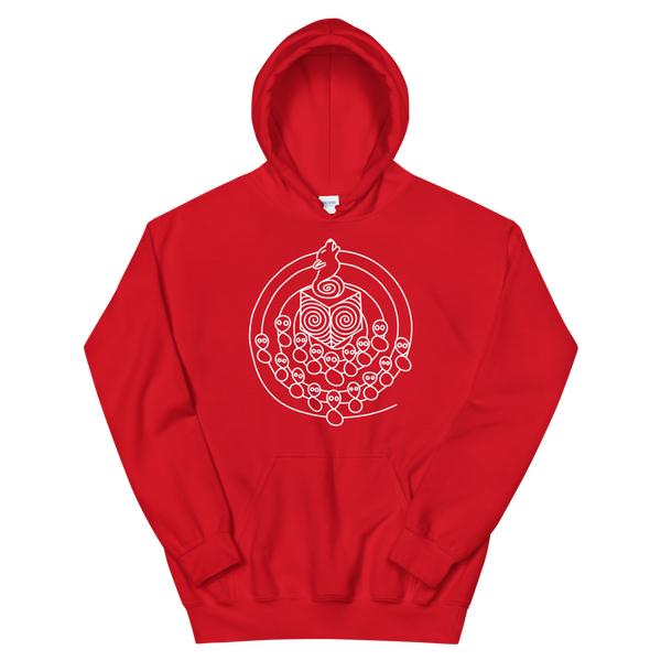 Sleepin' Sheep in Wolves Clothing (White) Unisex Hoodie
